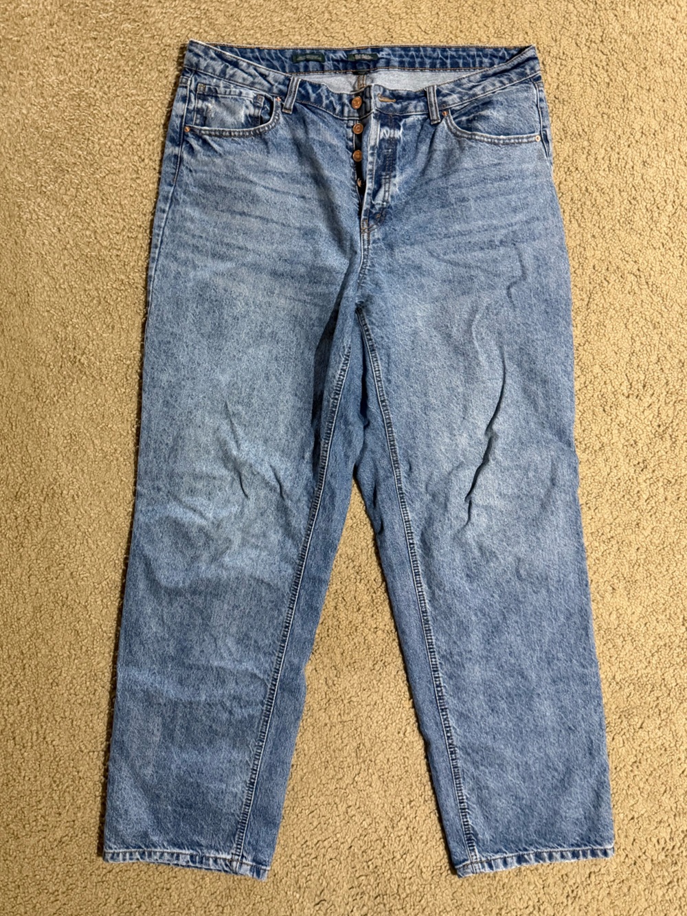 High Rise Curvy Straight Jean